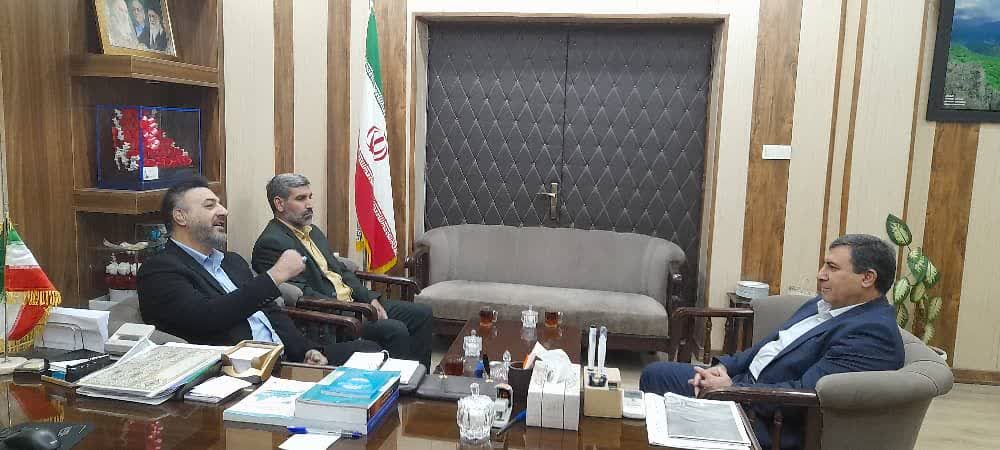 دیدار و گفتگوی مدیر کل هواشناسی لرستان و فرماندار دورود